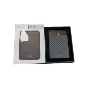 Qq8O The Ridge Wallet Magnetic Magsafe Cardholder - Carbon Fiber 3K OPEN BOX